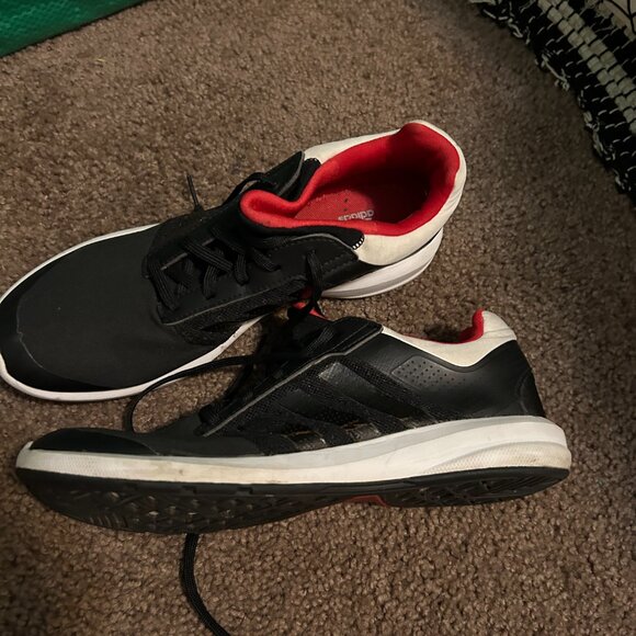 Adidas Orion ortholite athletic shoes sneakers men’s size 6 Red‎ & Black main image 5